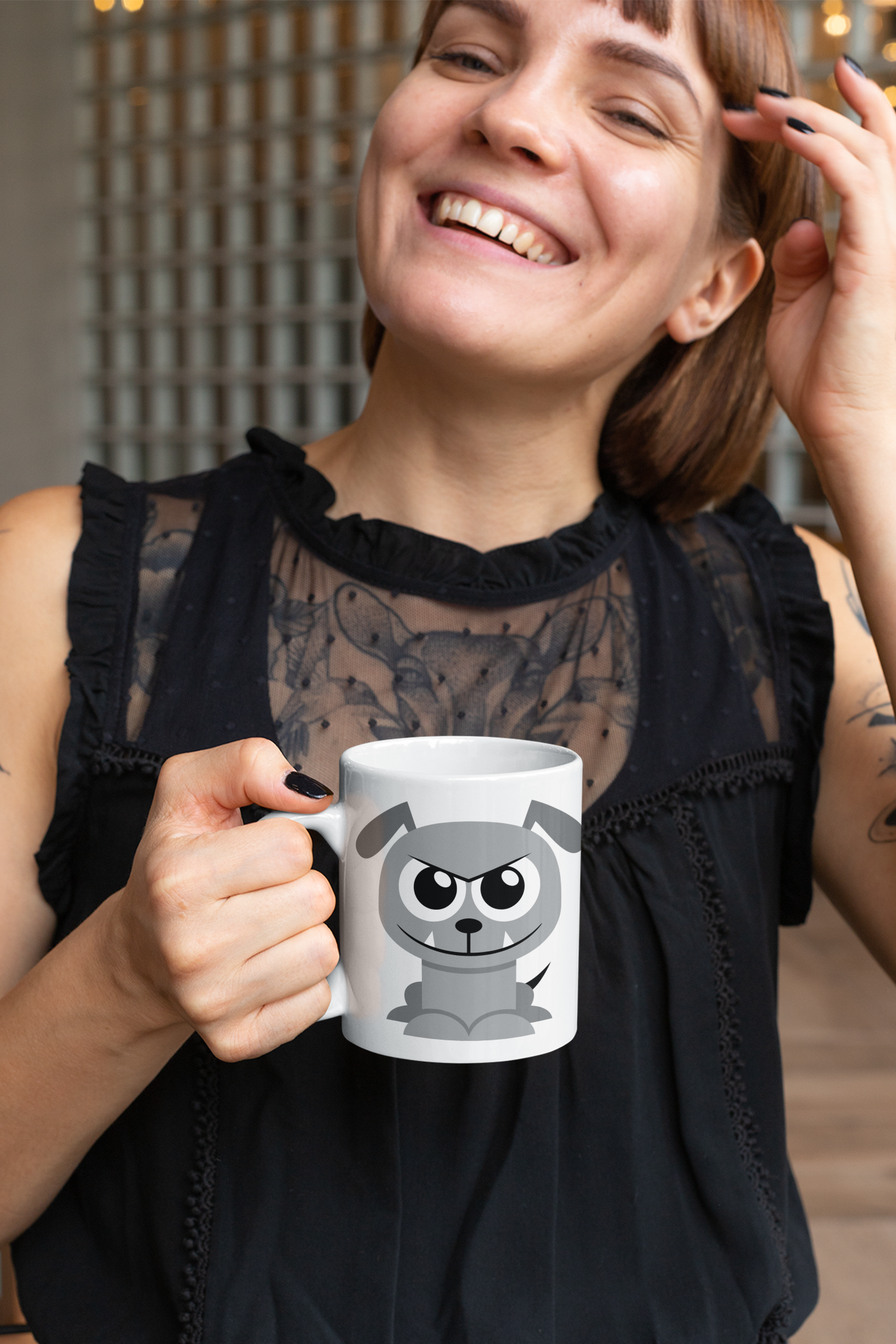 Adorable Turkey Personalised Your Name Gift Mug-1