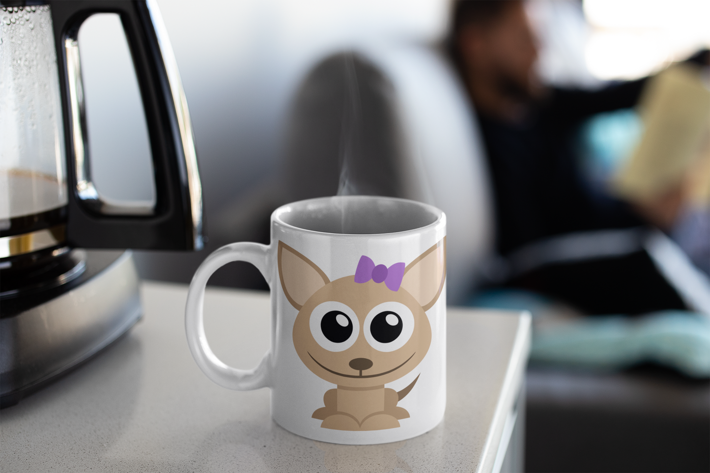 Adorable Turkey Personalised Your Name Gift Mug-4